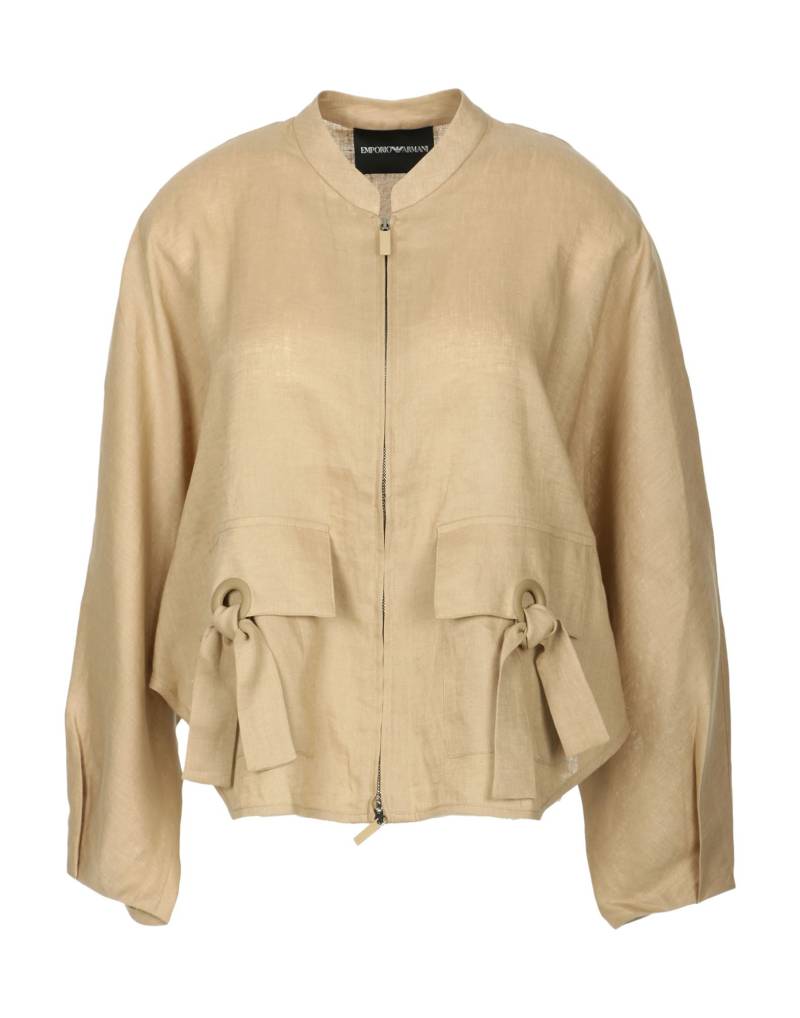 EMPORIO ARMANI Jacke & Anorak Damen Beige von EMPORIO ARMANI