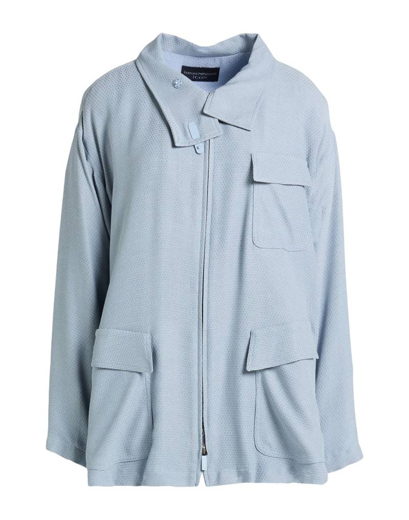 EMPORIO ARMANI Jacke & Anorak Damen Blaugrau von EMPORIO ARMANI