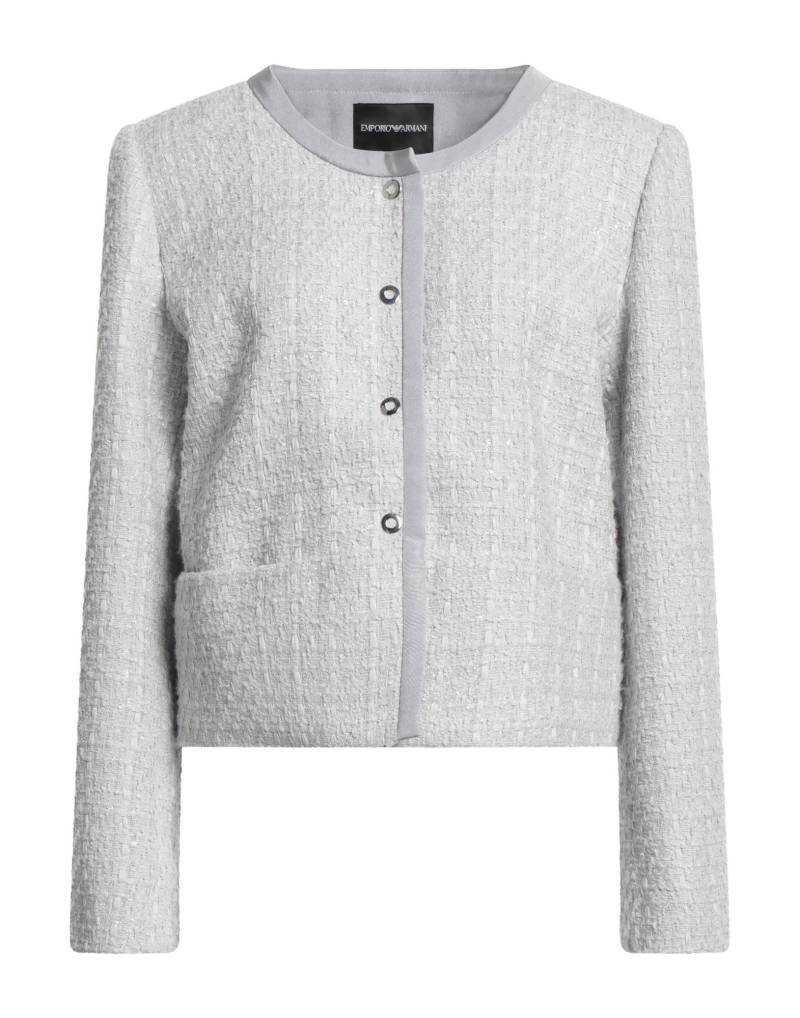 EMPORIO ARMANI Jacke & Anorak Damen Hellgrau von EMPORIO ARMANI