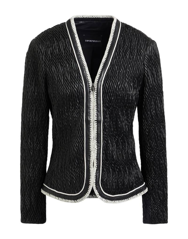 EMPORIO ARMANI Jacke & Anorak Damen Schwarz von EMPORIO ARMANI