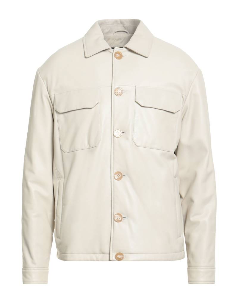 EMPORIO ARMANI Jacke & Anorak Herren Cremeweiß von EMPORIO ARMANI