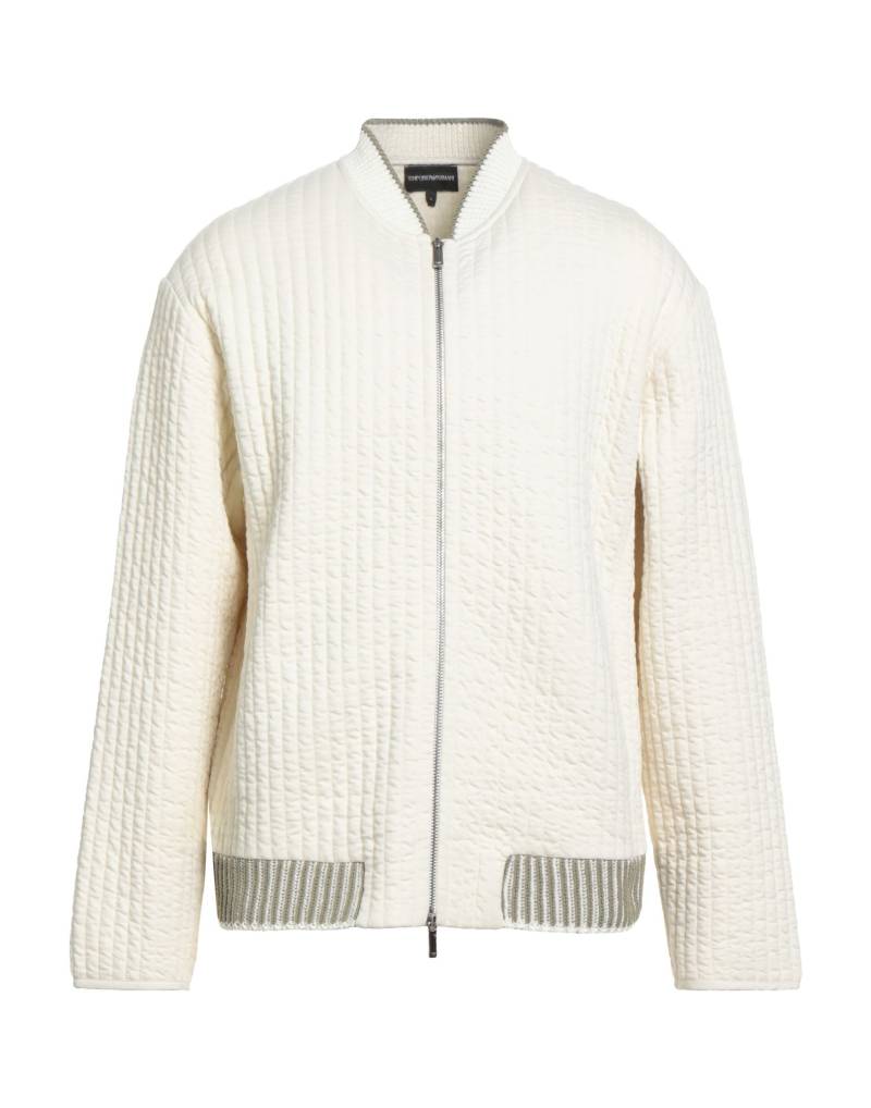 EMPORIO ARMANI Jacke & Anorak Herren Cremeweiß von EMPORIO ARMANI