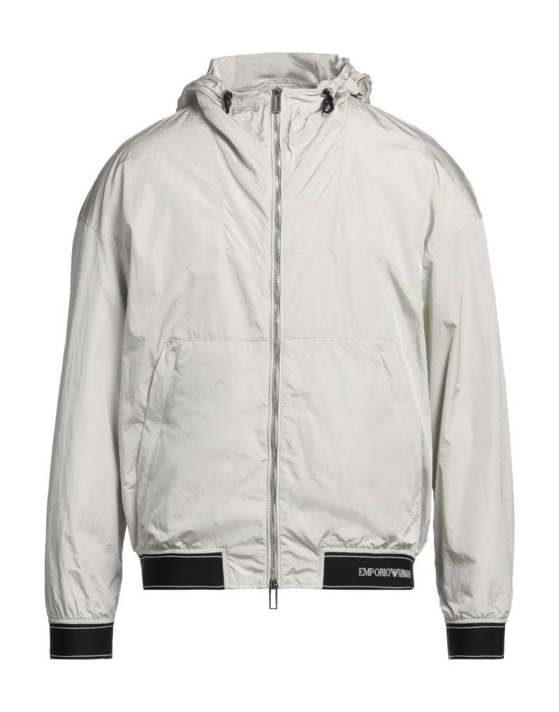 EMPORIO ARMANI Jacke & Anorak Herren Hellgrau von EMPORIO ARMANI