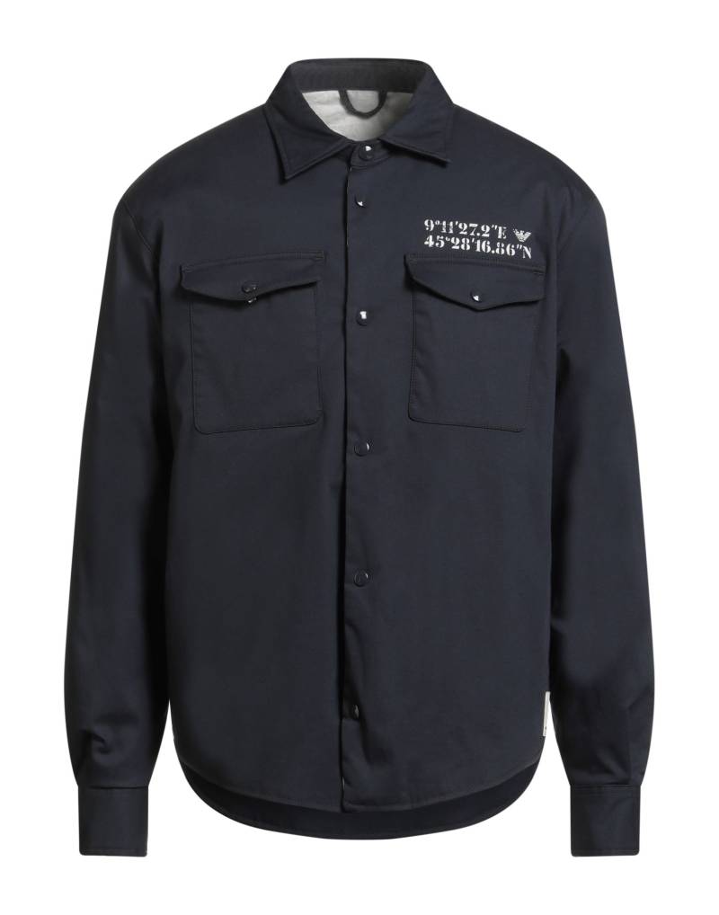 EMPORIO ARMANI Jacke & Anorak Herren Marineblau von EMPORIO ARMANI