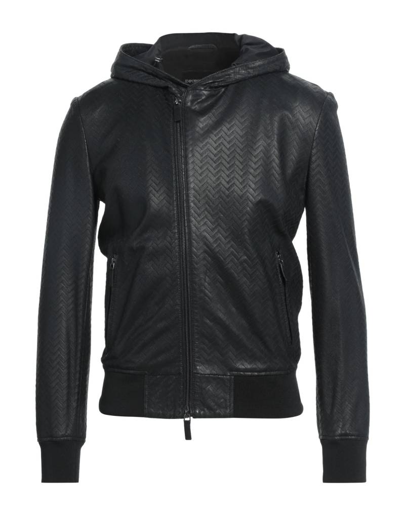 EMPORIO ARMANI Jacke & Anorak Herren Schwarz von EMPORIO ARMANI