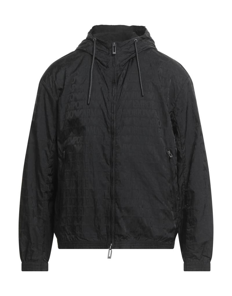 EMPORIO ARMANI Jacke & Anorak Herren Schwarz von EMPORIO ARMANI