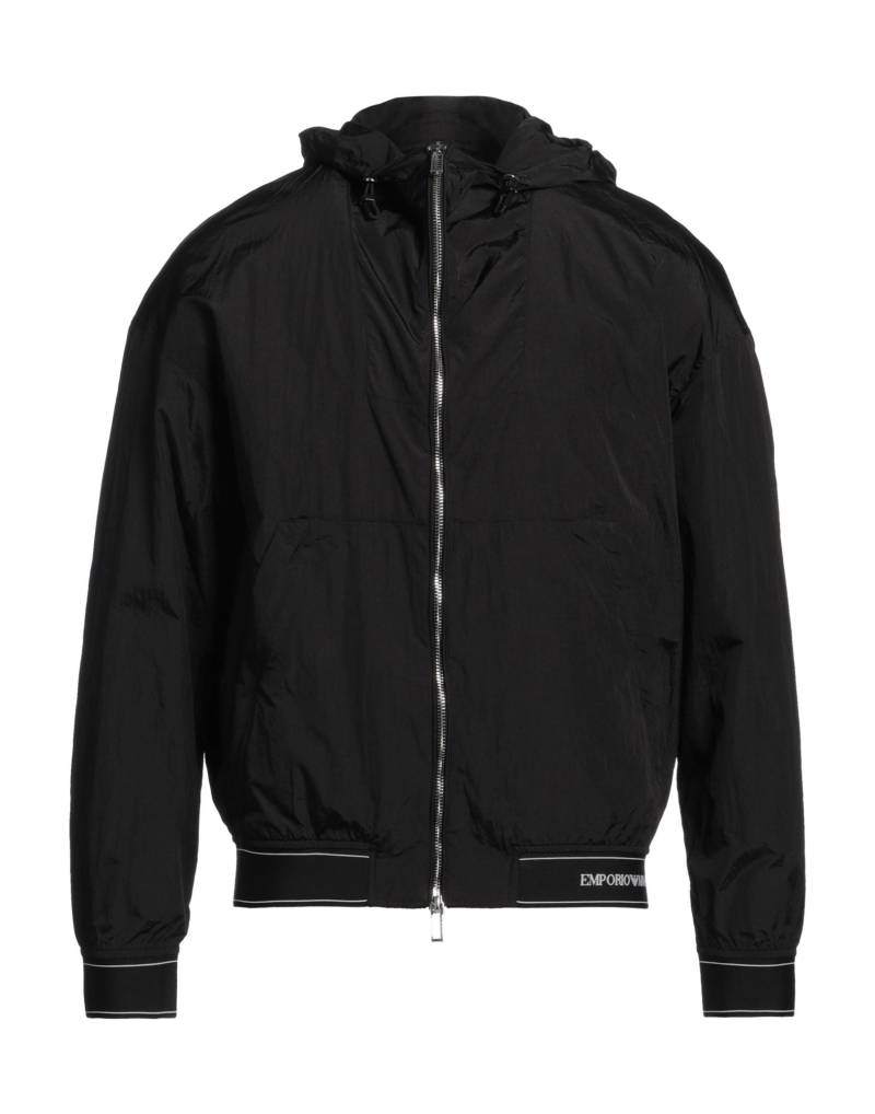 EMPORIO ARMANI Jacke & Anorak Herren Schwarz von EMPORIO ARMANI