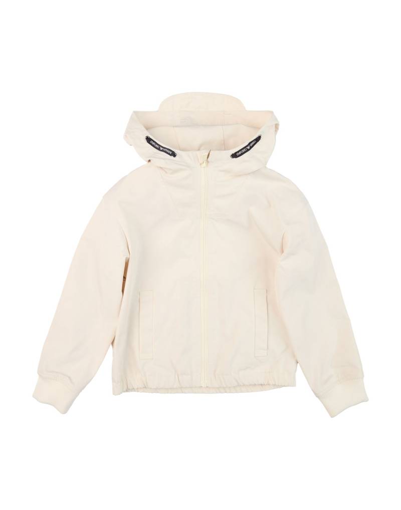 EMPORIO ARMANI Jacke & Anorak Kinder Cremeweiß von EMPORIO ARMANI