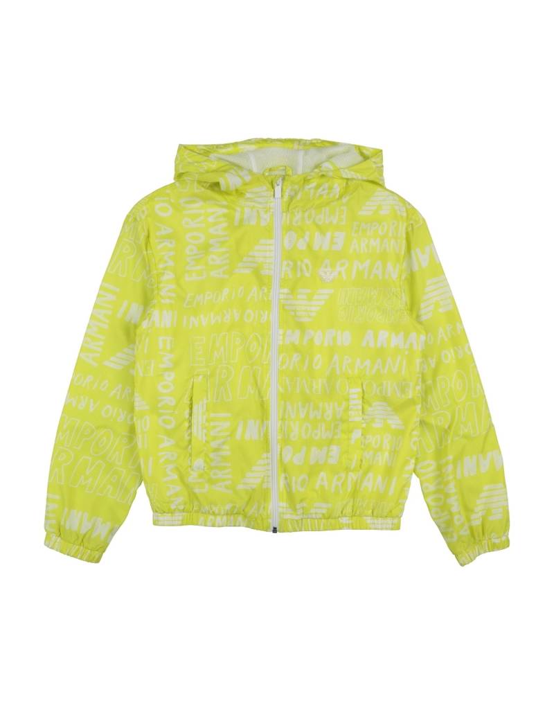 EMPORIO ARMANI Jacke & Anorak Kinder Limettengrün von EMPORIO ARMANI