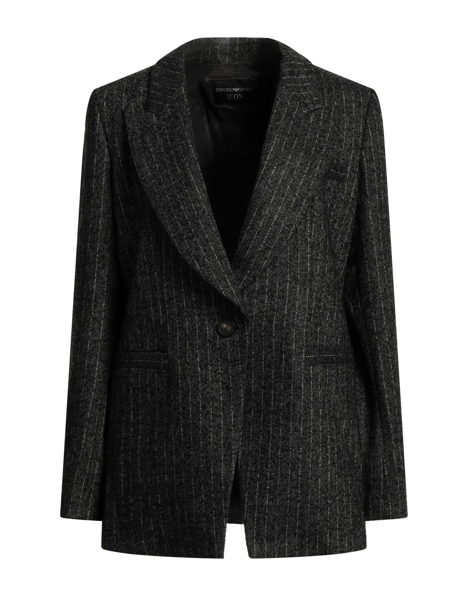 EMPORIO ARMANI Blazer Damen Granitgrau von EMPORIO ARMANI