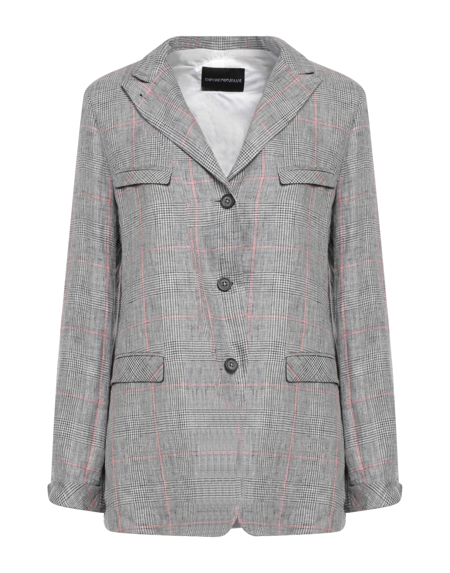 EMPORIO ARMANI Blazer Damen Grau von EMPORIO ARMANI