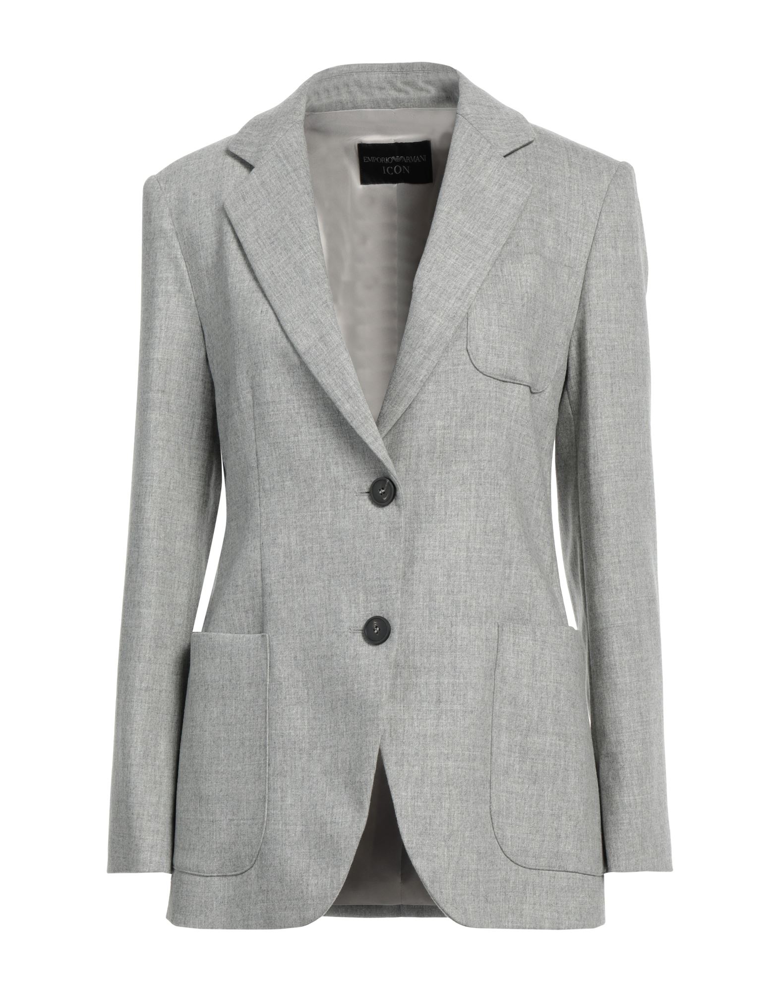 EMPORIO ARMANI Blazer Damen Hellgrau von EMPORIO ARMANI