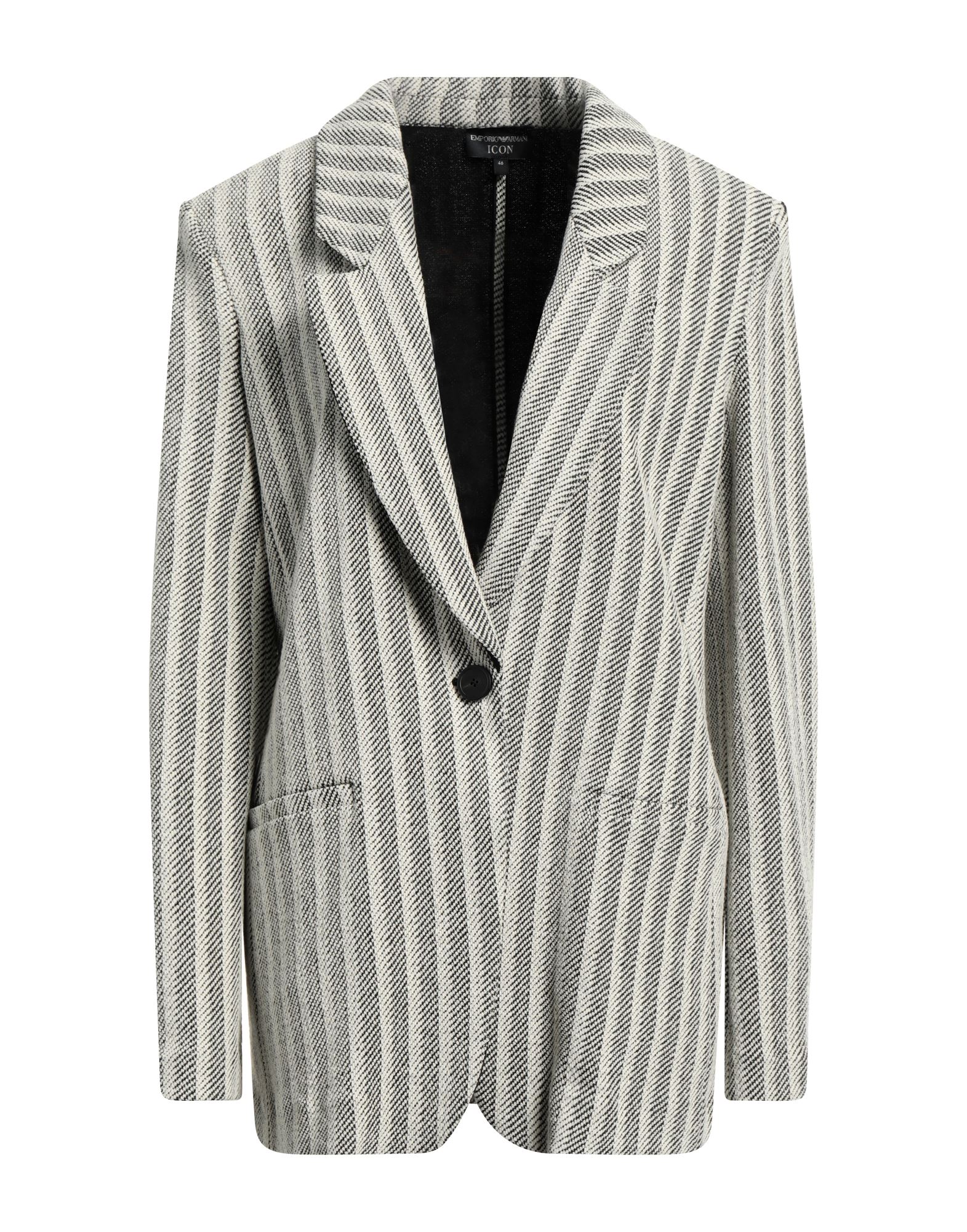 EMPORIO ARMANI Blazer Damen Hellgrau von EMPORIO ARMANI