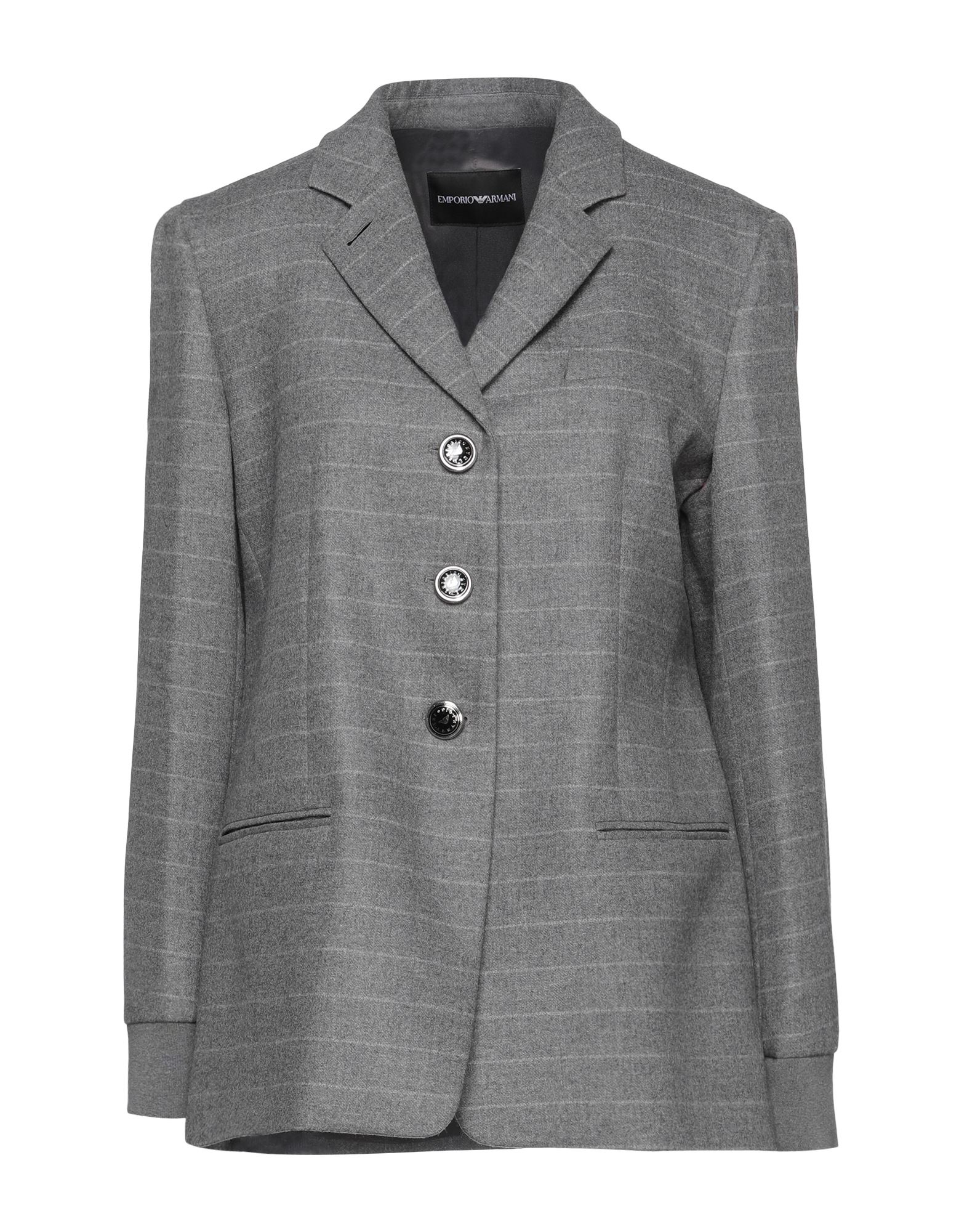 EMPORIO ARMANI Blazer Damen Hellgrau von EMPORIO ARMANI