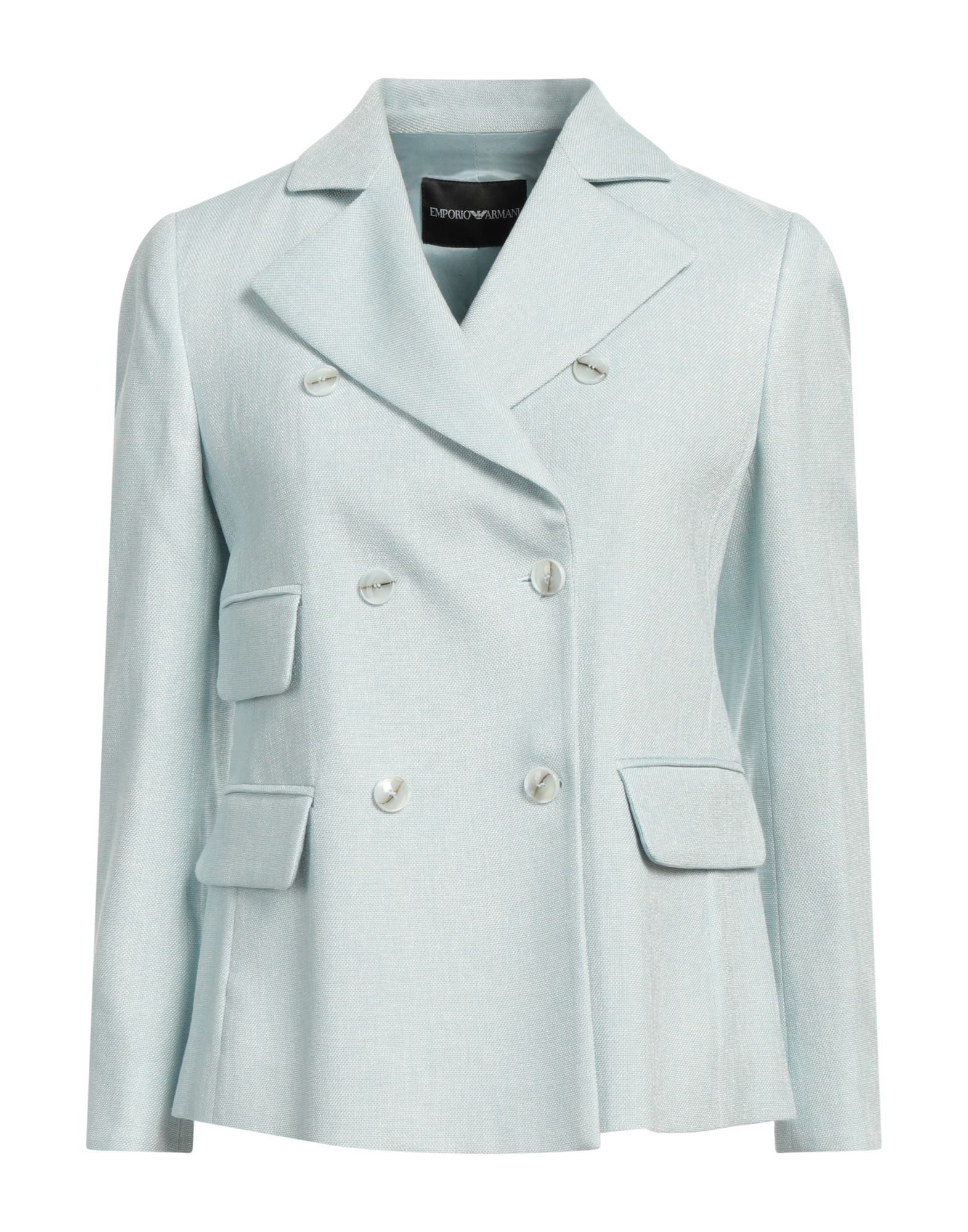 EMPORIO ARMANI Blazer Damen Himmelblau von EMPORIO ARMANI