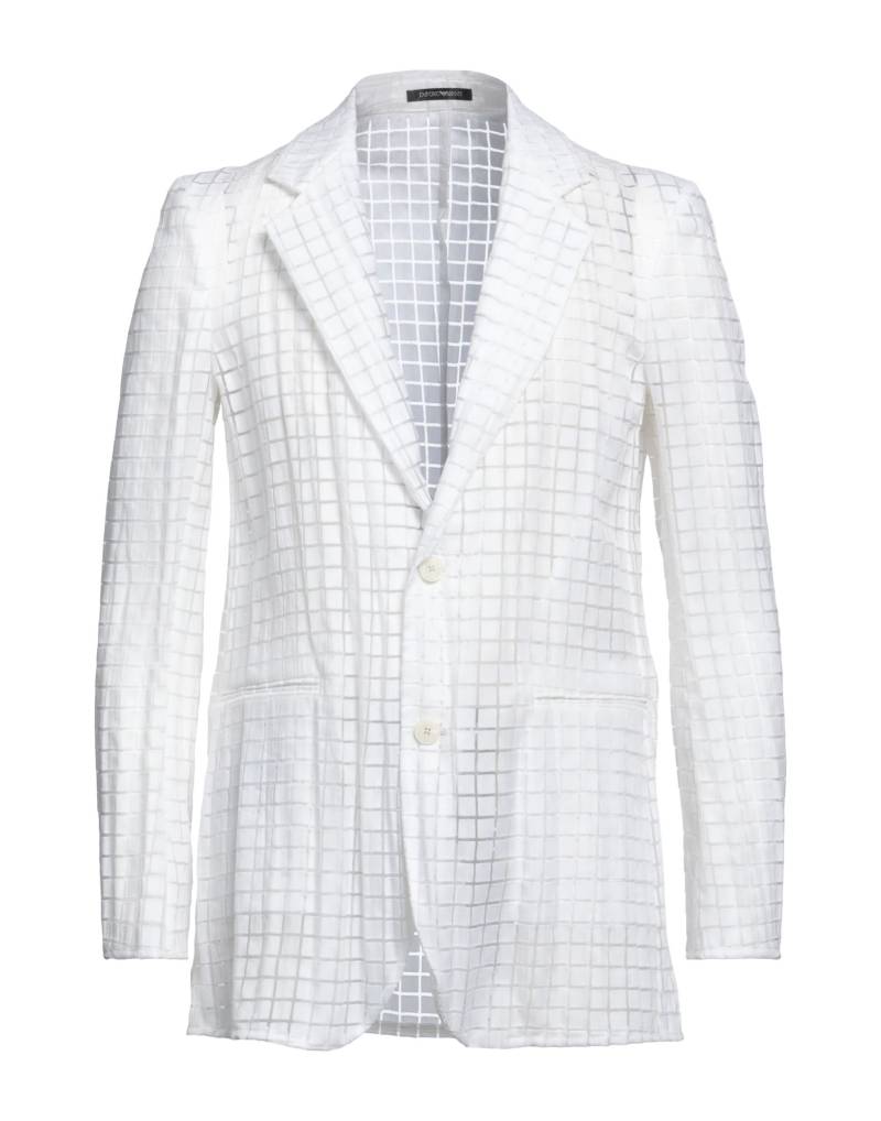 EMPORIO ARMANI Blazer Herren Elfenbein von EMPORIO ARMANI