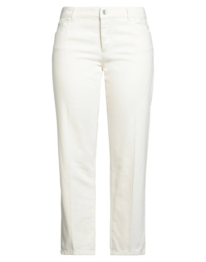EMPORIO ARMANI Jeanshose Damen Cremeweiß von EMPORIO ARMANI