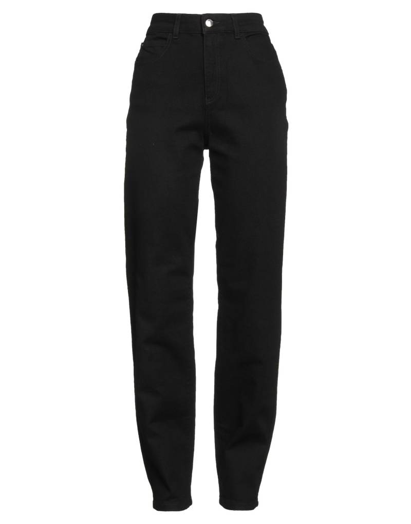 EMPORIO ARMANI Jeanshose Damen Schwarz von EMPORIO ARMANI
