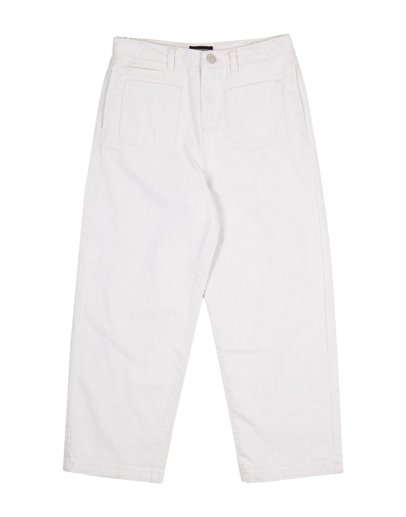 EMPORIO ARMANI Jeanshose Kinder Off white von EMPORIO ARMANI