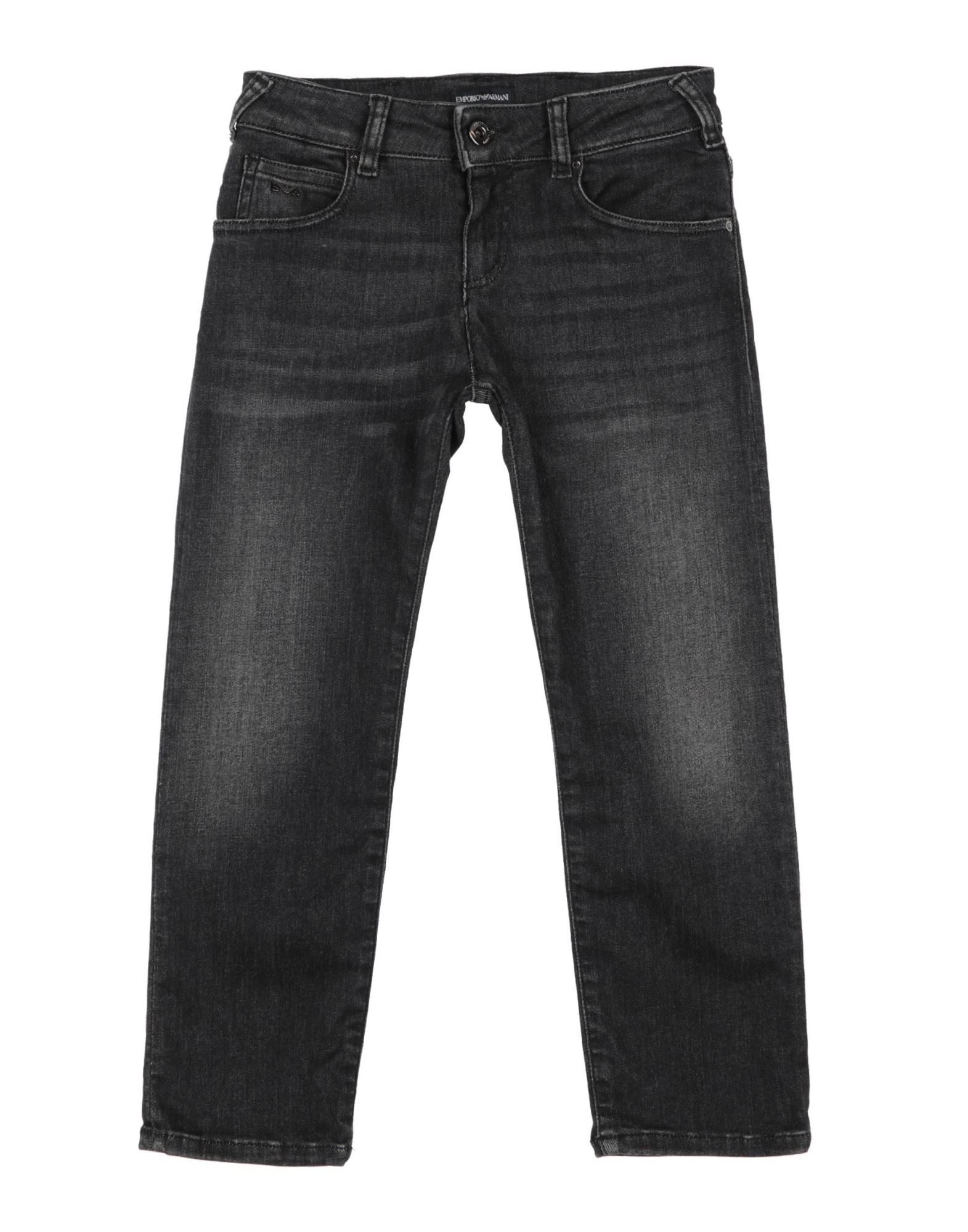 EMPORIO ARMANI Jeanshose Kinder Schwarz von EMPORIO ARMANI