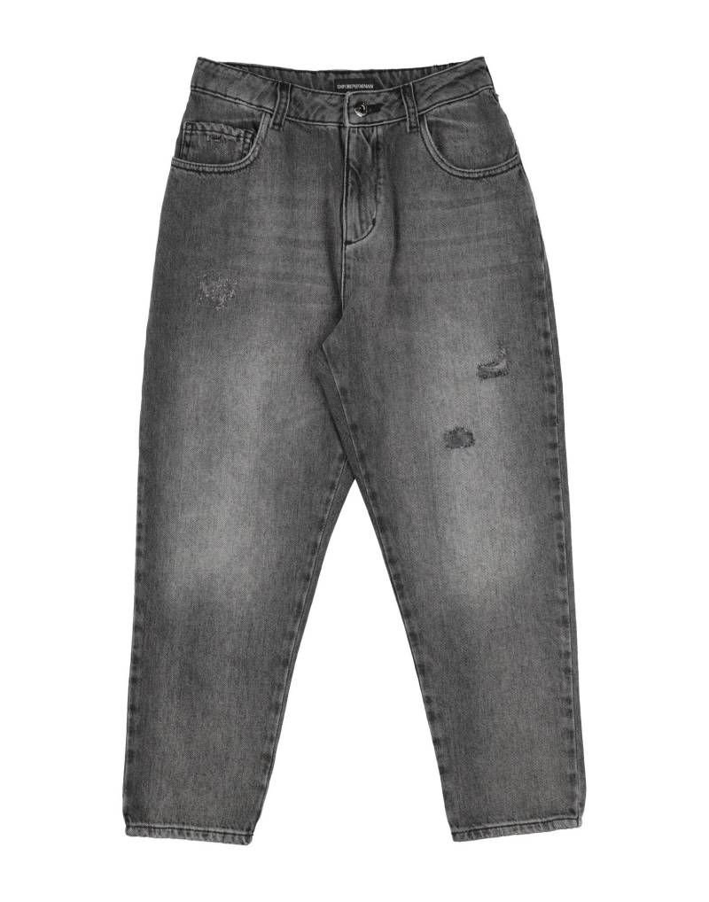 EMPORIO ARMANI Jeanshose Kinder Schwarz von EMPORIO ARMANI