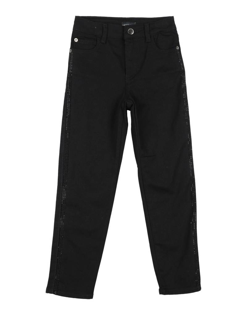 EMPORIO ARMANI Jeanshose Kinder Schwarz von EMPORIO ARMANI
