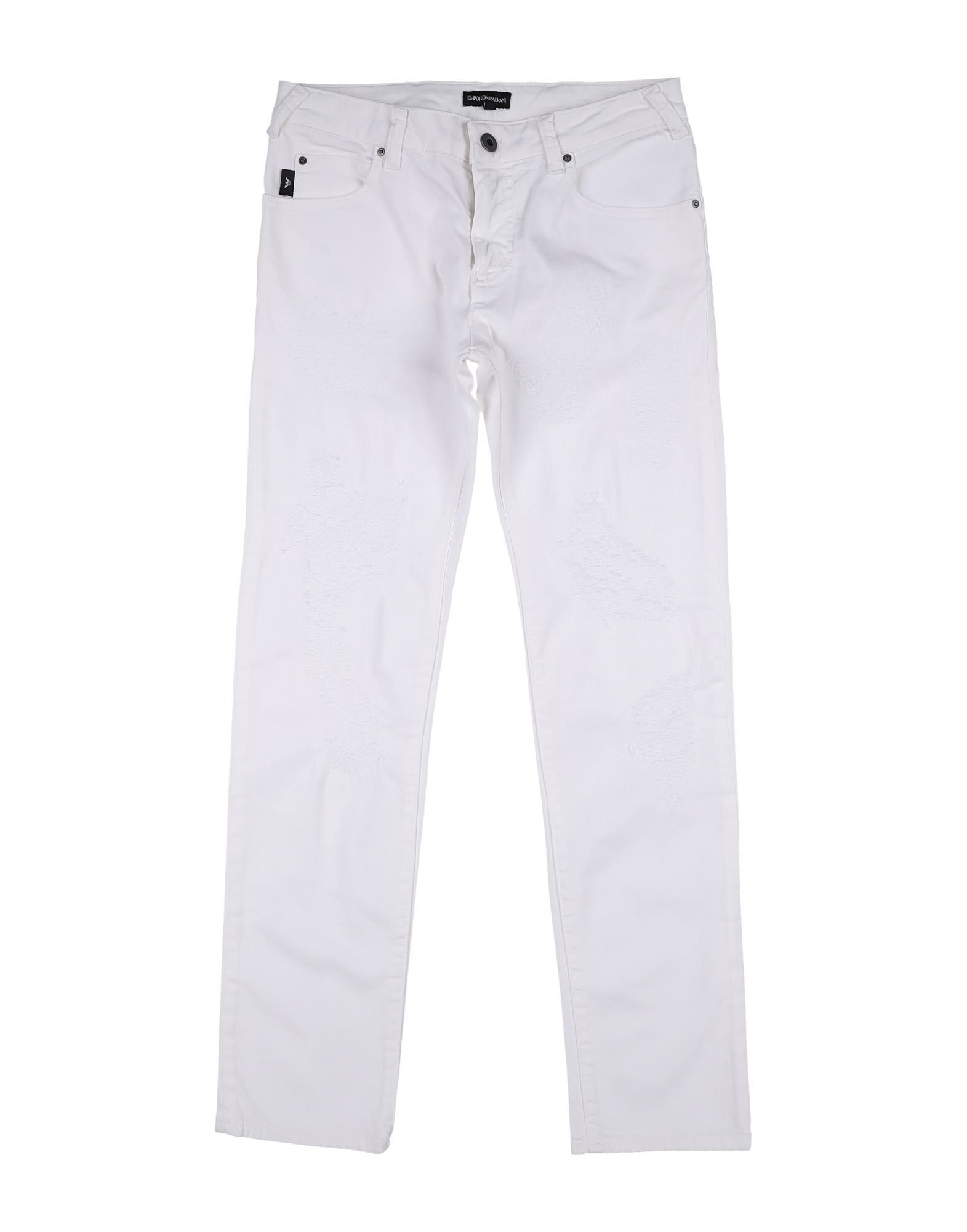 EMPORIO ARMANI Jeanshose Kinder Weiß von EMPORIO ARMANI