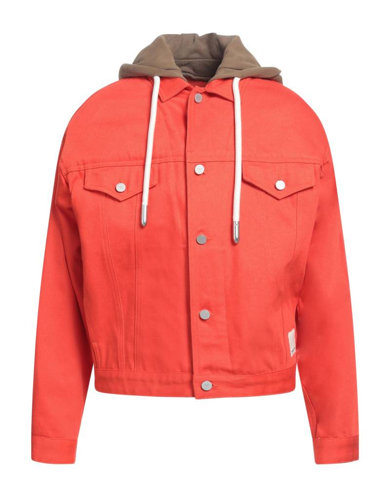 EMPORIO ARMANI Jeansjacke/-mantel Herren Orange von EMPORIO ARMANI
