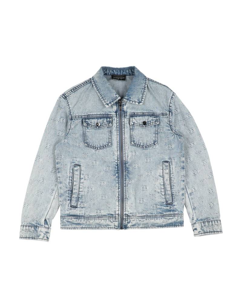 EMPORIO ARMANI Jeansjacke/-mantel Kinder Blau von EMPORIO ARMANI