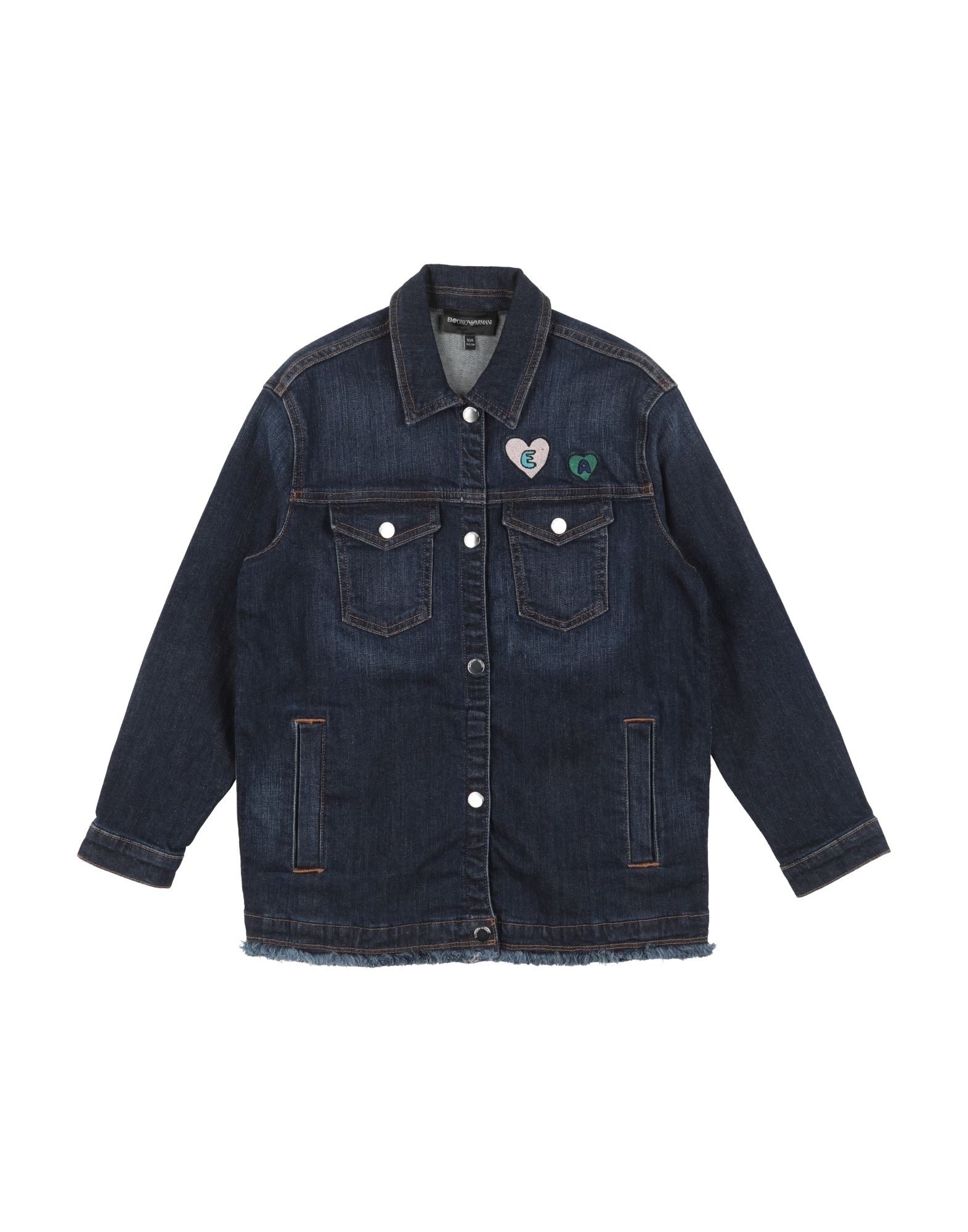 EMPORIO ARMANI Jeansjacke/-mantel Kinder Blau von EMPORIO ARMANI