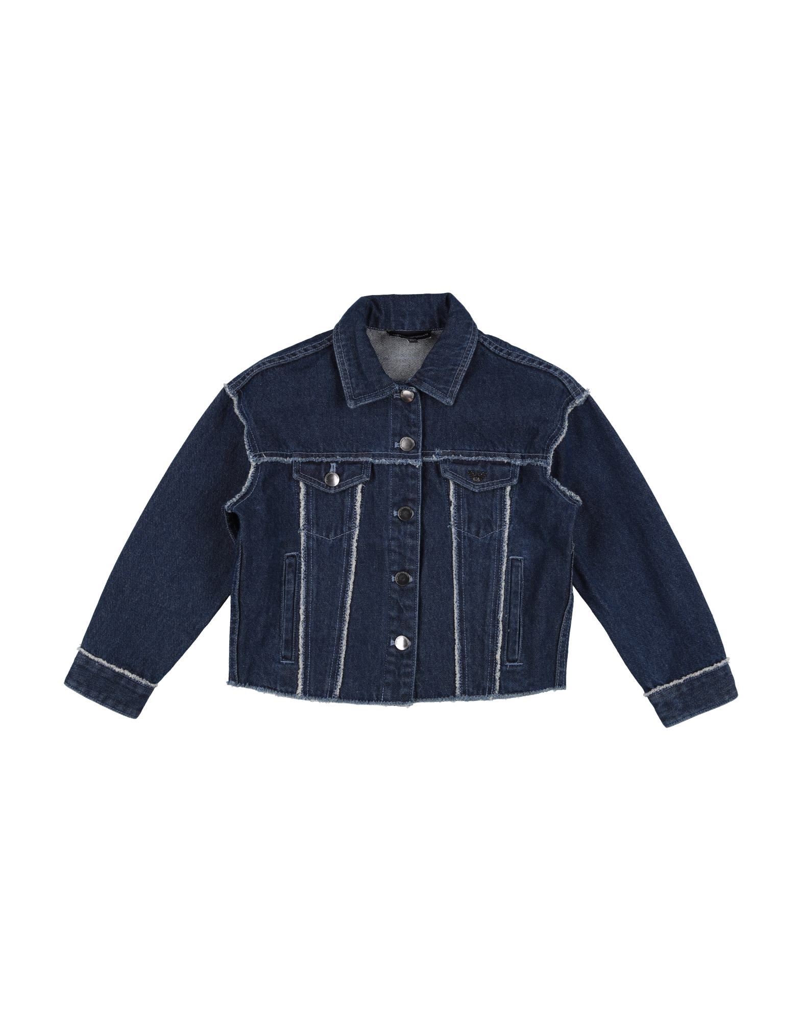 EMPORIO ARMANI Jeansjacke/-mantel Kinder Blau von EMPORIO ARMANI