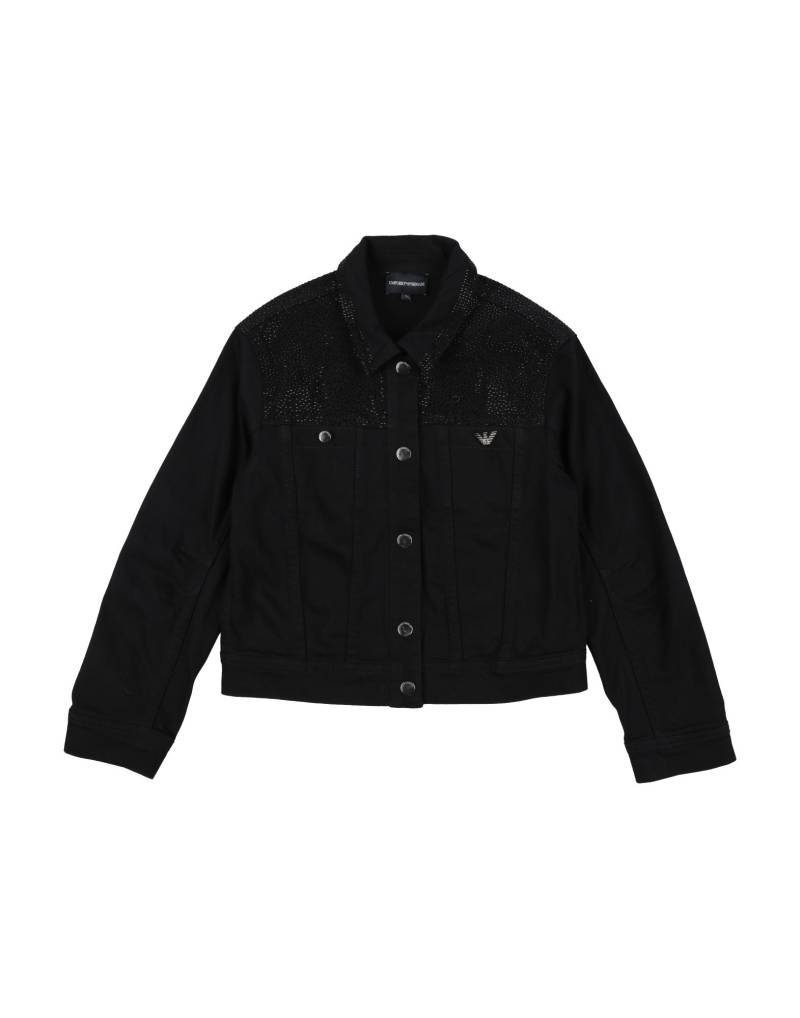 EMPORIO ARMANI Jeansjacke/-mantel Kinder Schwarz von EMPORIO ARMANI