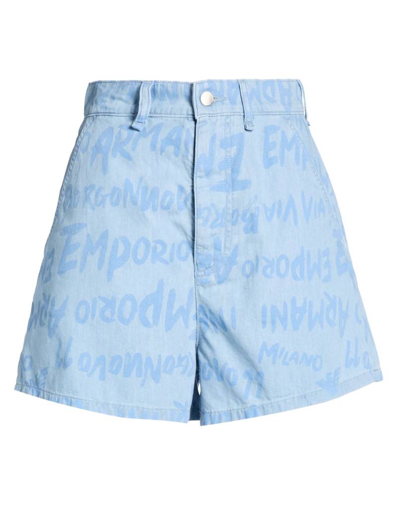 EMPORIO ARMANI Jeansshorts Damen Blau von EMPORIO ARMANI