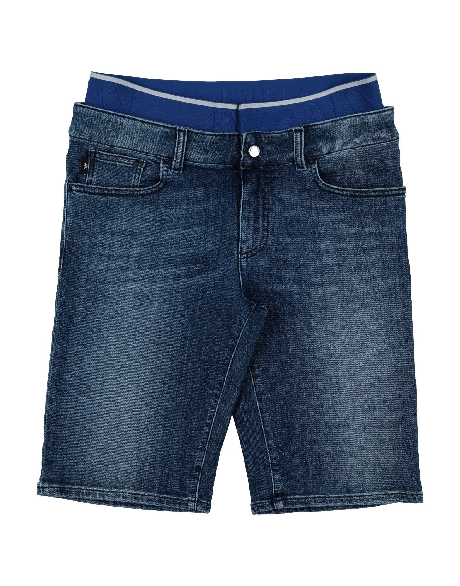 EMPORIO ARMANI Jeansshorts Kinder Blau von EMPORIO ARMANI