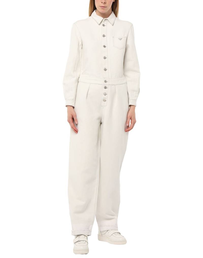 EMPORIO ARMANI Jumpsuit Damen Weiß von EMPORIO ARMANI