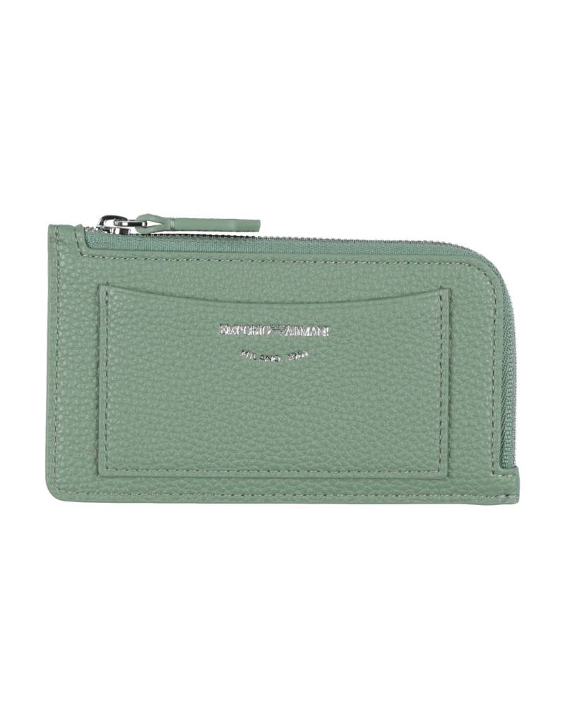 EMPORIO ARMANI Kartenetui Damen Salbeigrün von EMPORIO ARMANI