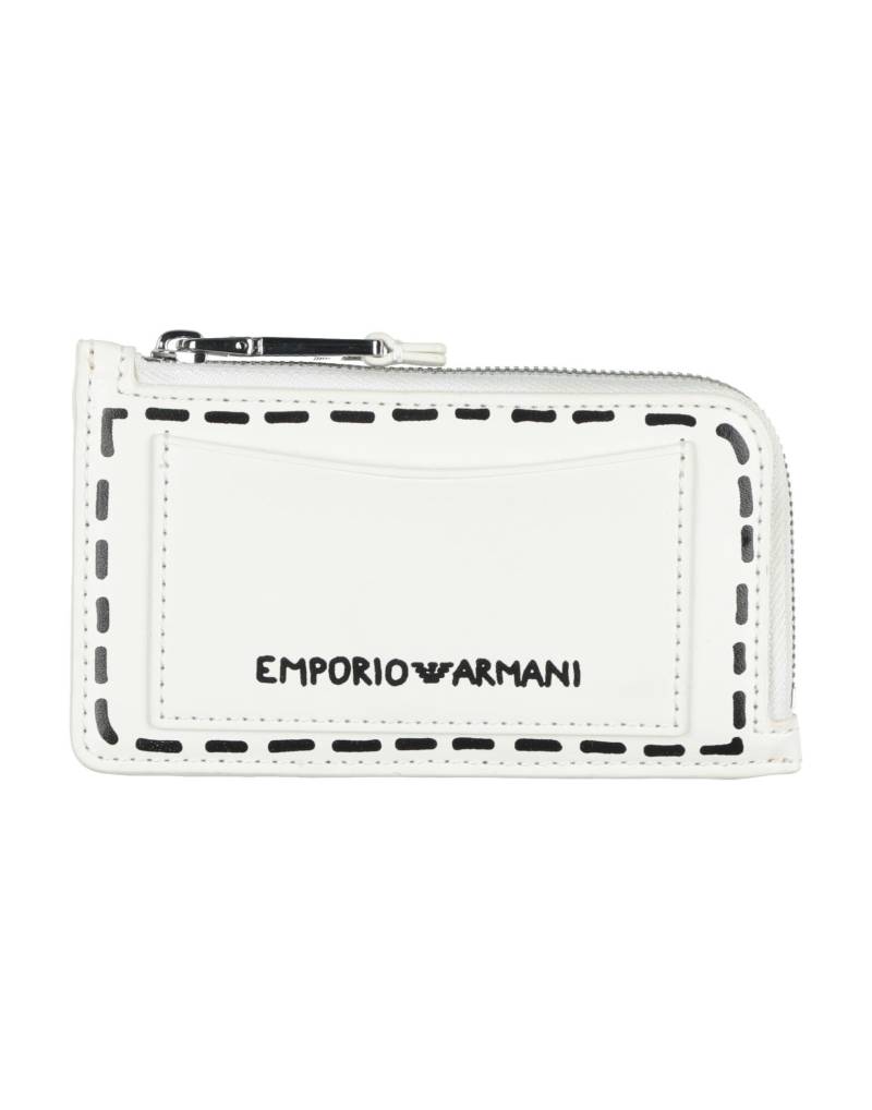 EMPORIO ARMANI Kartenetui Damen Weiß von EMPORIO ARMANI