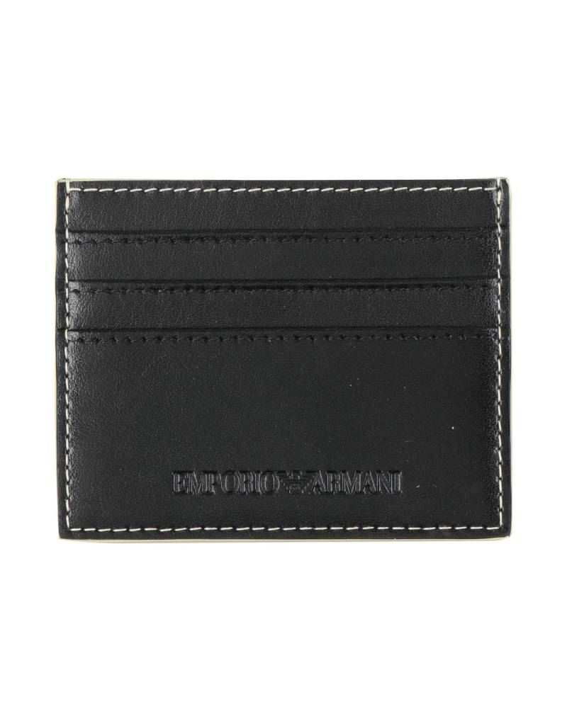 EMPORIO ARMANI Kartenetui Herren Schwarz von EMPORIO ARMANI