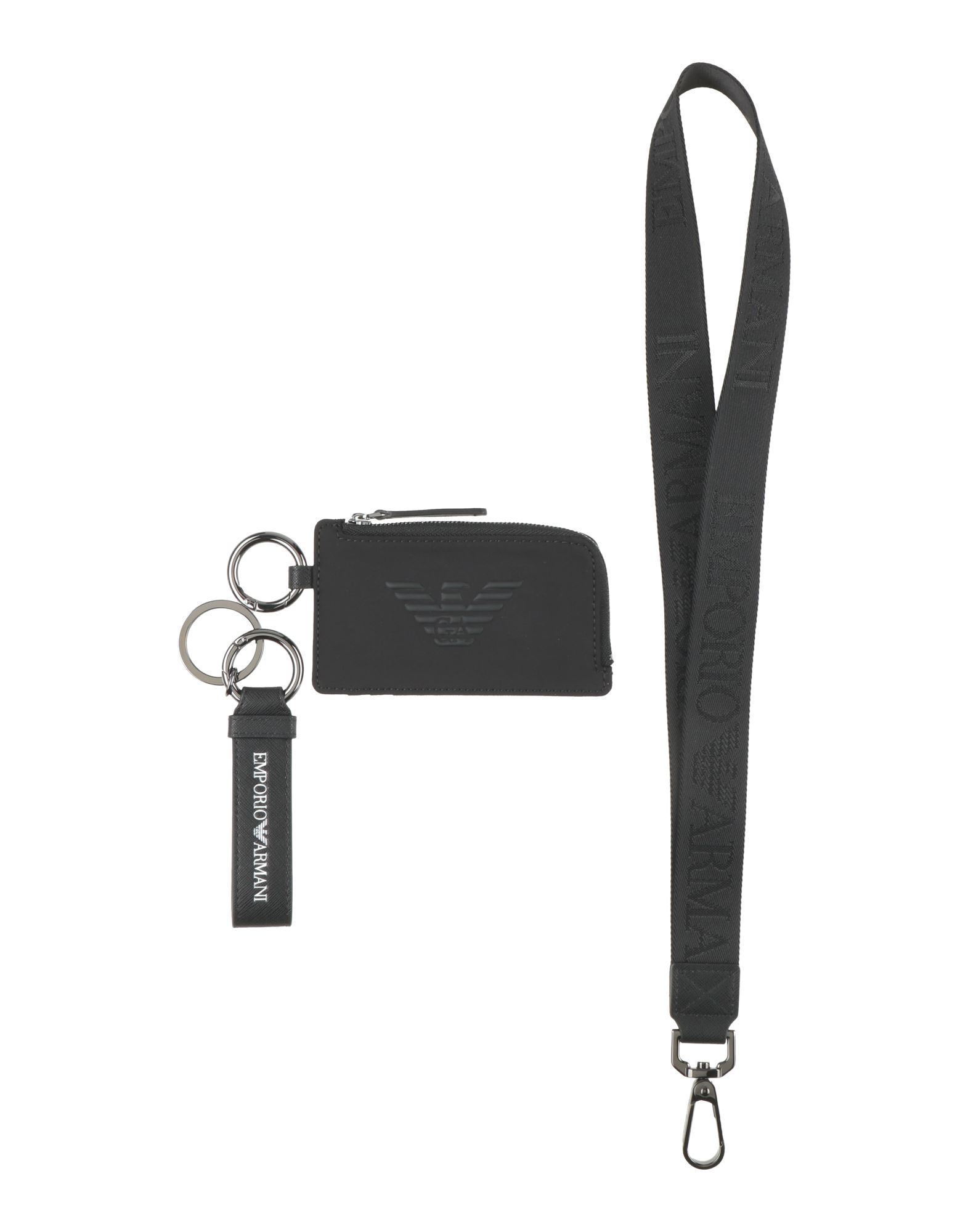 EMPORIO ARMANI Kartenetui Herren Schwarz von EMPORIO ARMANI