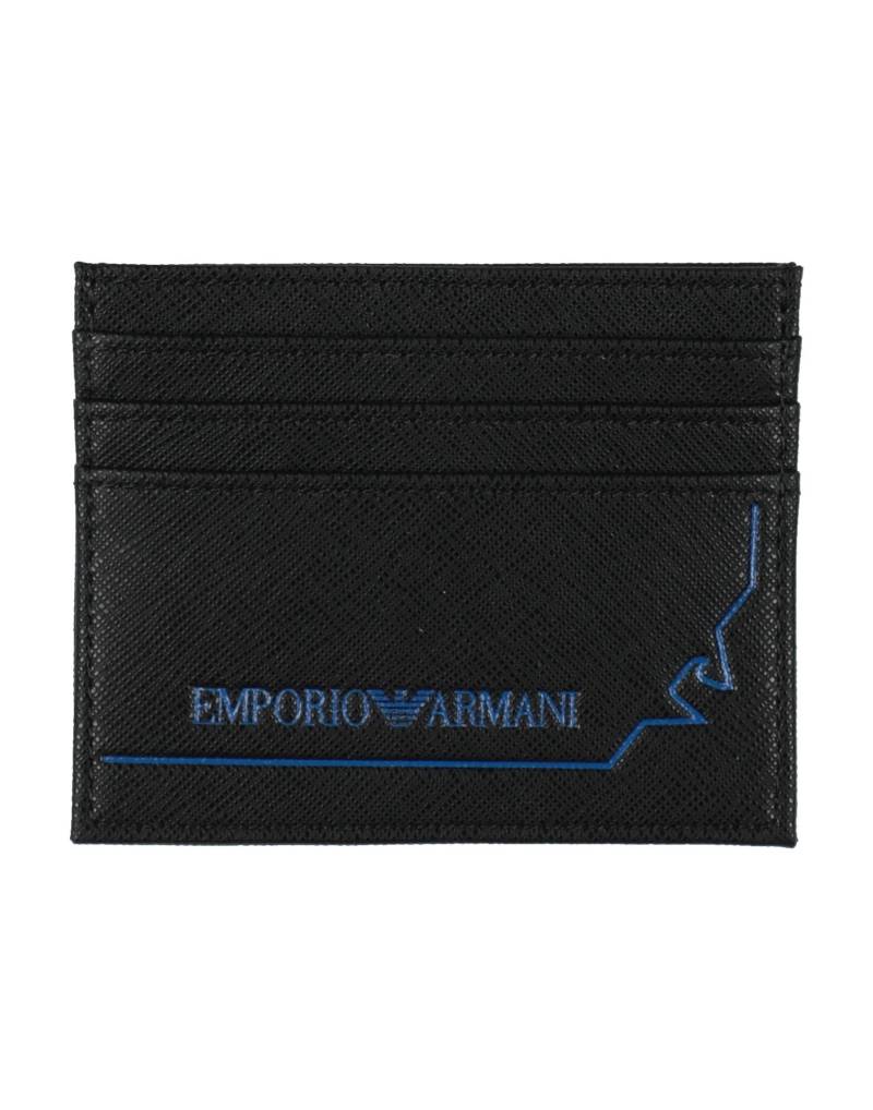 EMPORIO ARMANI Kartenetui Herren Schwarz von EMPORIO ARMANI