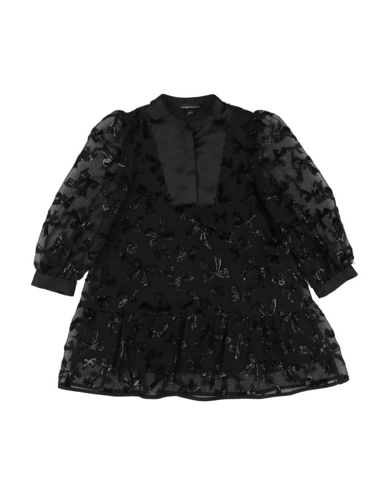 EMPORIO ARMANI Kinderkleid Kinder Schwarz von EMPORIO ARMANI