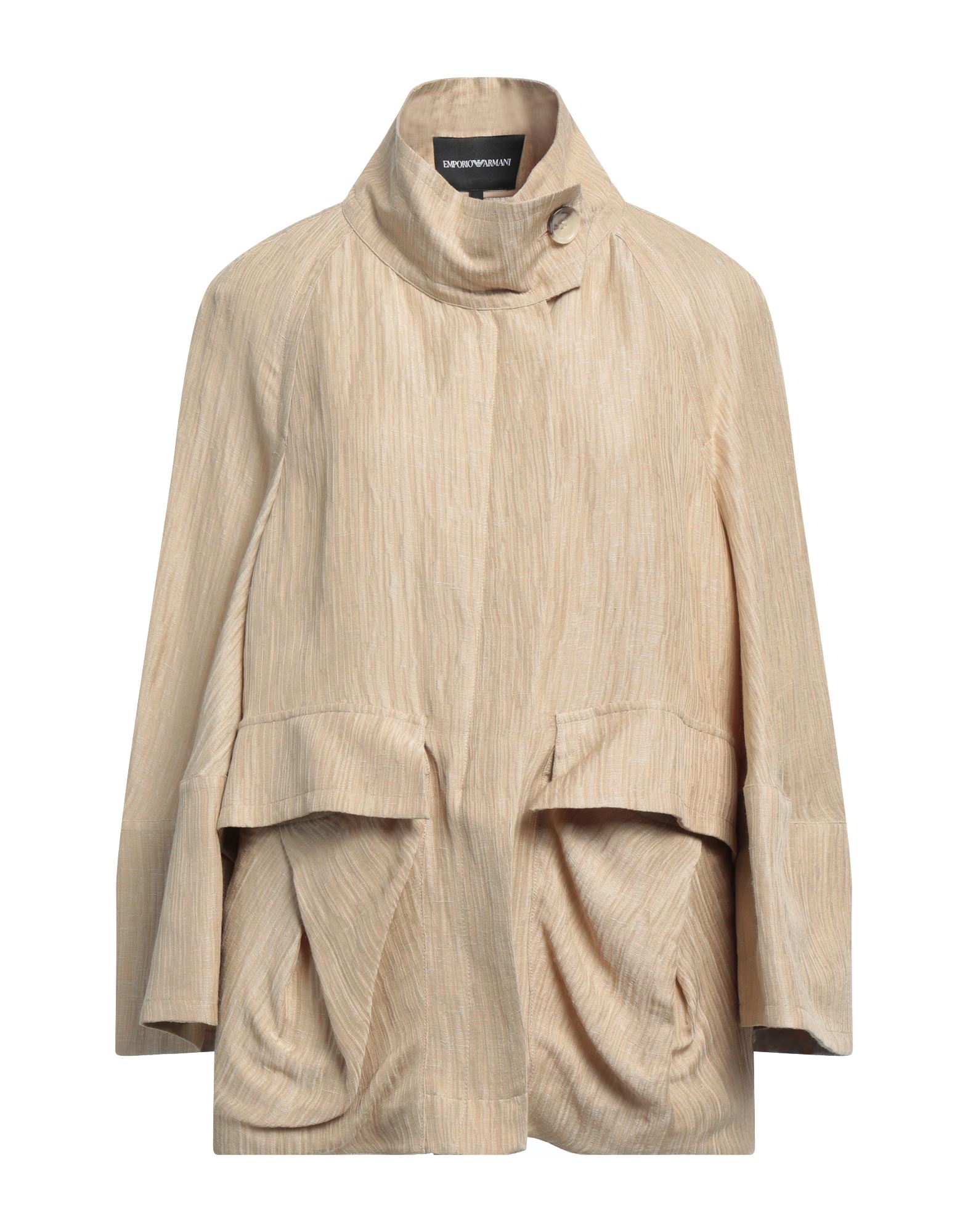 EMPORIO ARMANI Jacke, Mantel & Trenchcoat Damen Beige von EMPORIO ARMANI