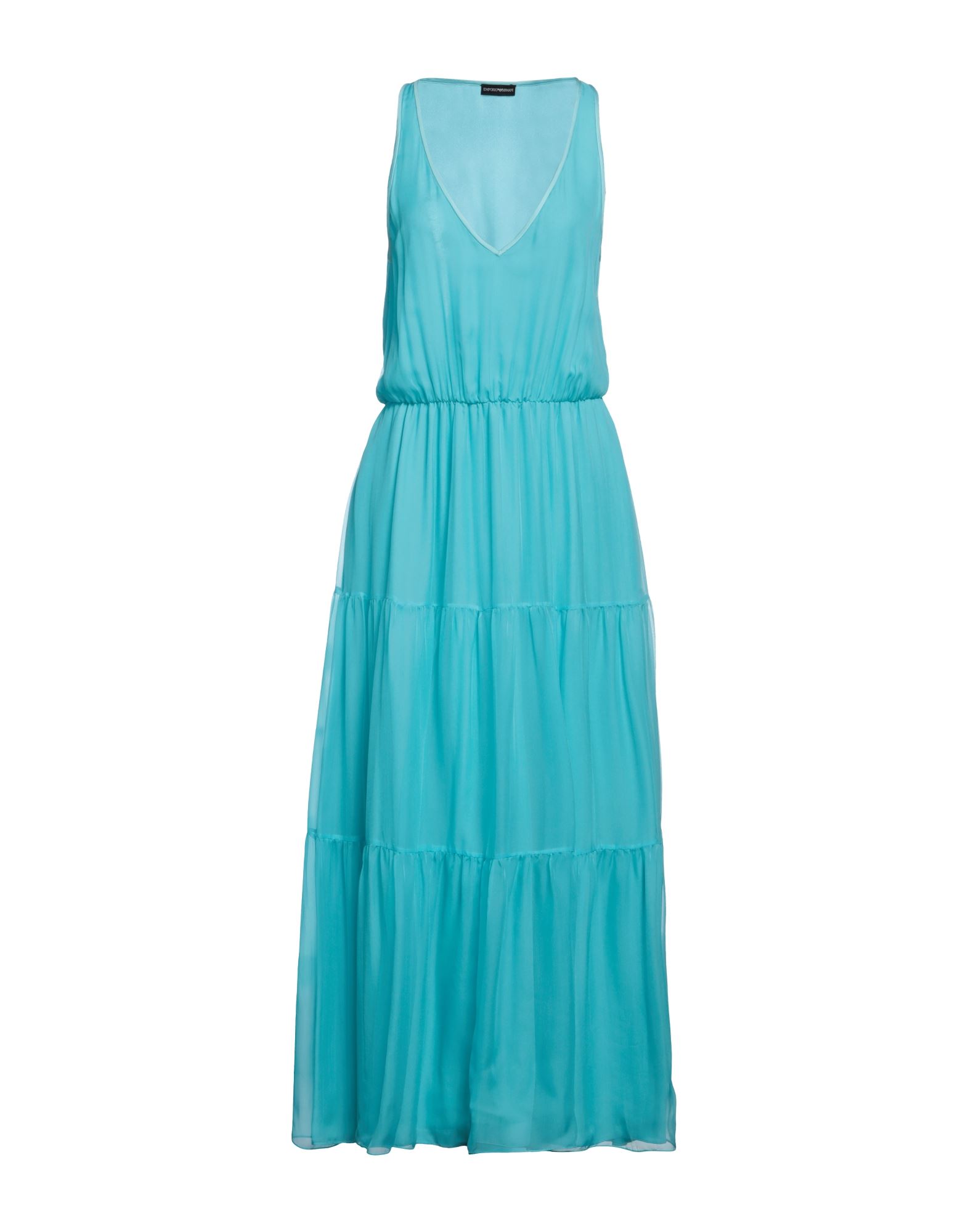 EMPORIO ARMANI Maxi-kleid Damen Himmelblau von EMPORIO ARMANI