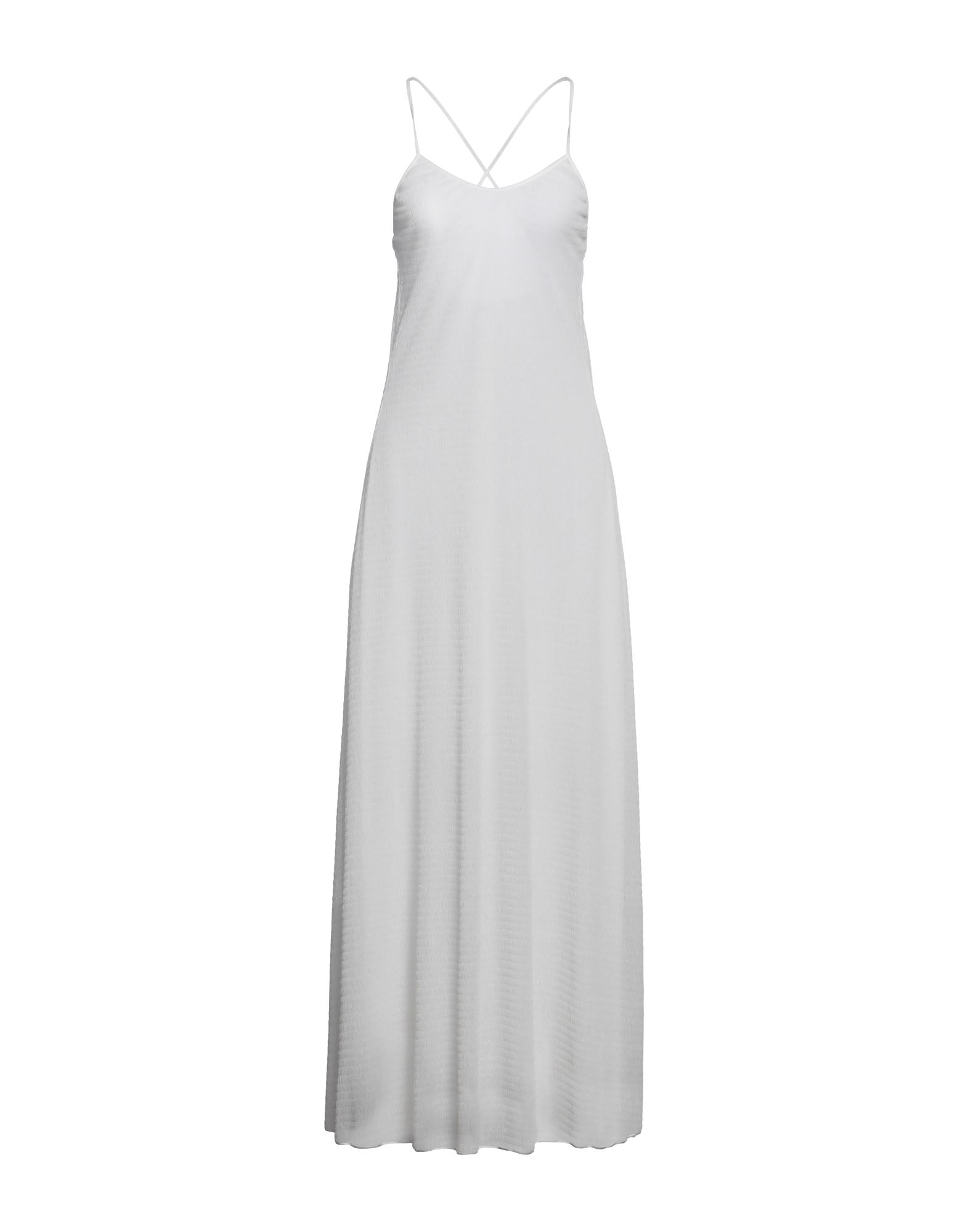 EMPORIO ARMANI Maxi-kleid Damen Weiß von EMPORIO ARMANI
