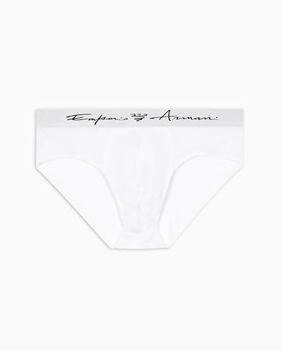EMPORIO ARMANI Man Slip aus weichem Modal, Weiß, Größe XXL, weiß, XXL von EMPORIO ARMANI