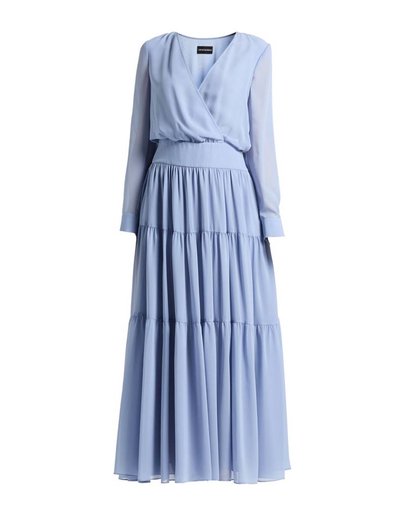 EMPORIO ARMANI Maxi-kleid Damen Hellblau von EMPORIO ARMANI