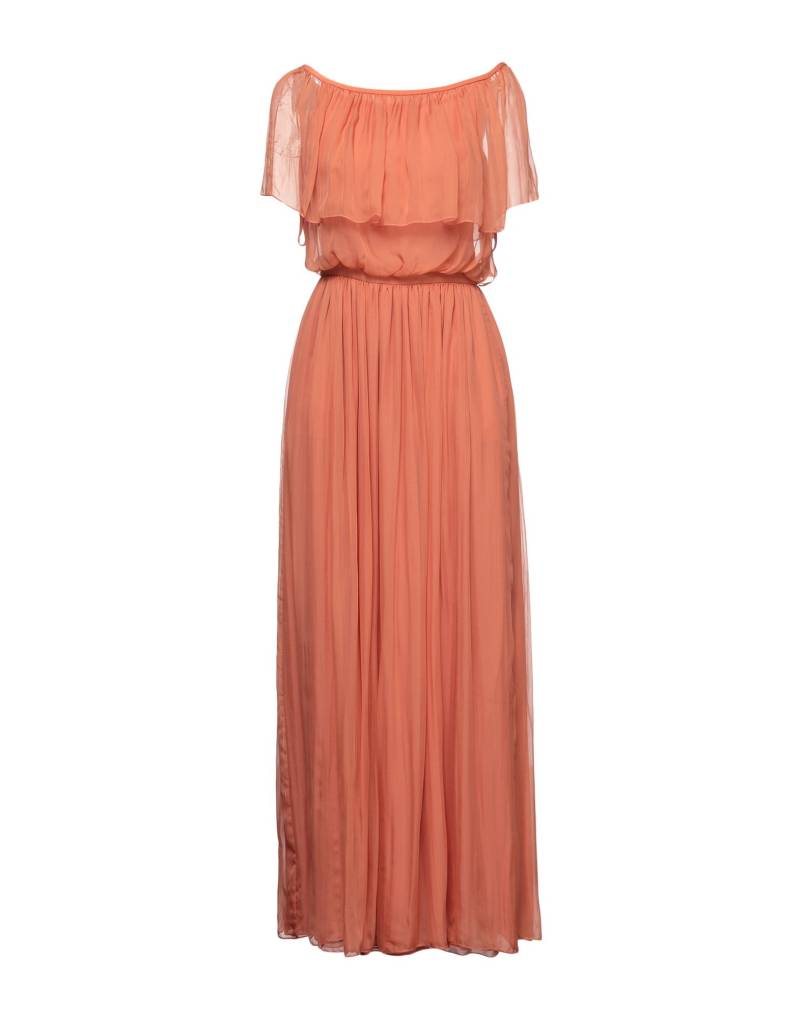 EMPORIO ARMANI Maxi-kleid Damen Rostrot von EMPORIO ARMANI