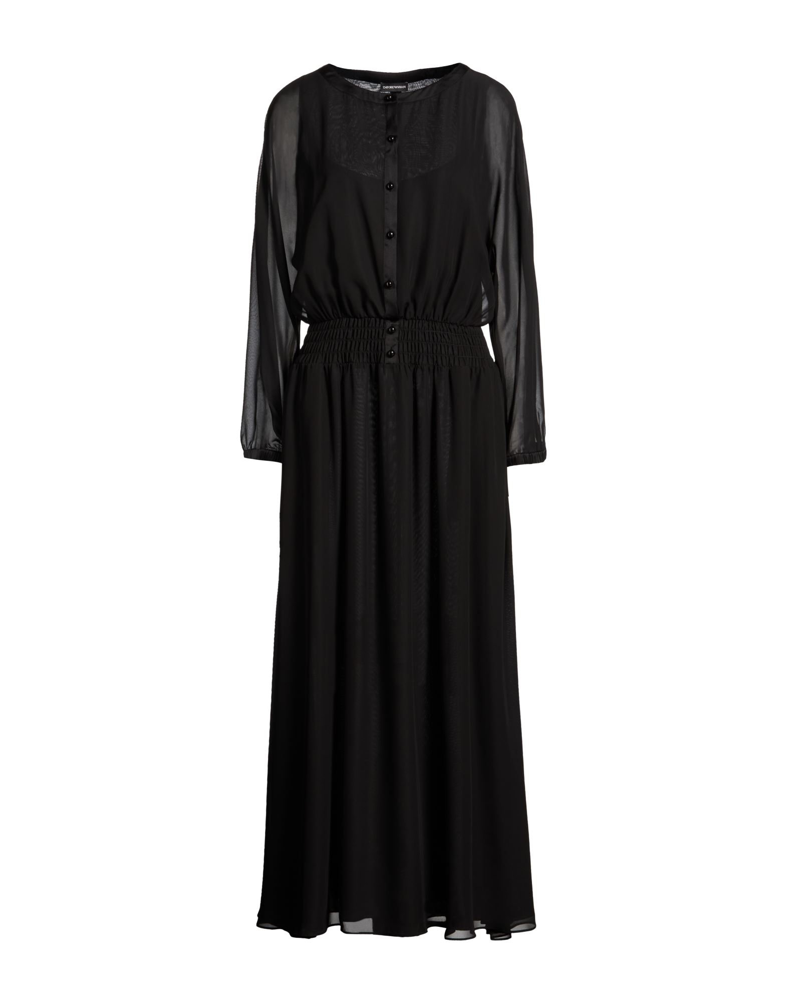 EMPORIO ARMANI Maxi-kleid Damen Schwarz von EMPORIO ARMANI