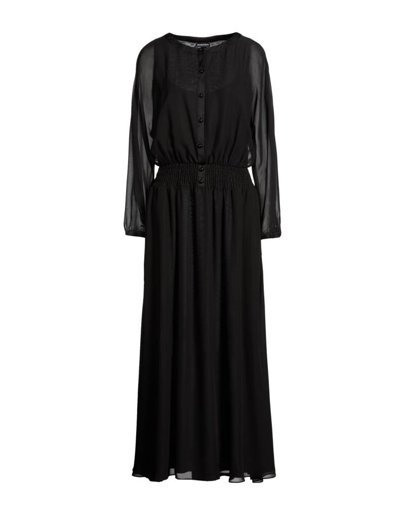 EMPORIO ARMANI Maxi-kleid Damen Schwarz von EMPORIO ARMANI