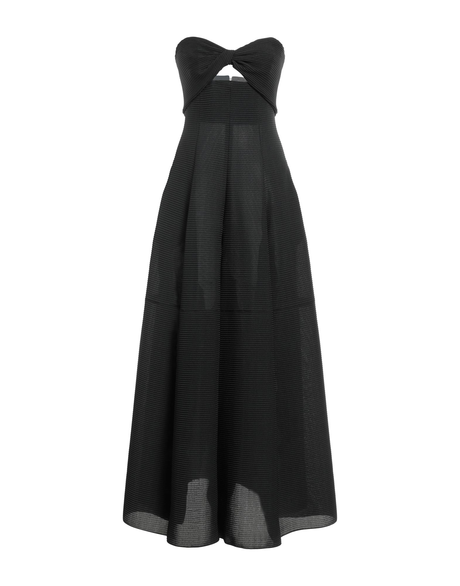 EMPORIO ARMANI Maxi-kleid Damen Schwarz von EMPORIO ARMANI